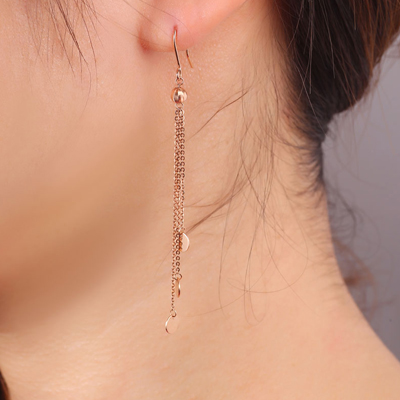 jewelry manufacturer china for linear drop earring