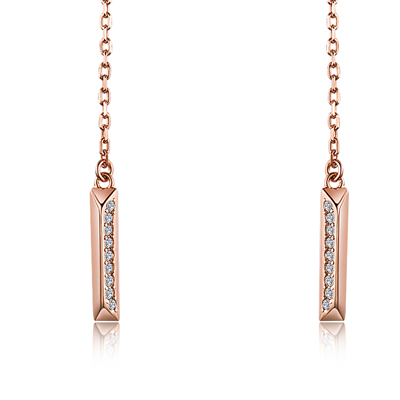 silver tassel earrings for women