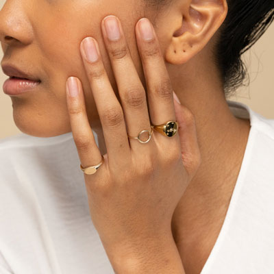 custom signet ring jewelry manufacturer