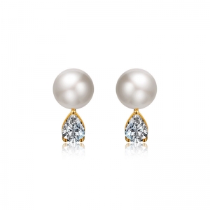 pendientes de perlas de diseño de perlas