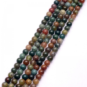 Abalorios de piedras preciosas de ágata india perlas sueltas