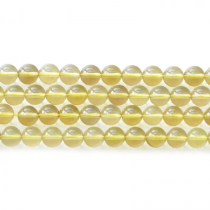 Cuentas de piedras preciosas flojas citrinas naturales de color amarillo