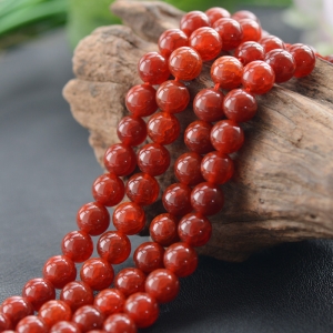 ágata roja natural para la fabricación de joyas