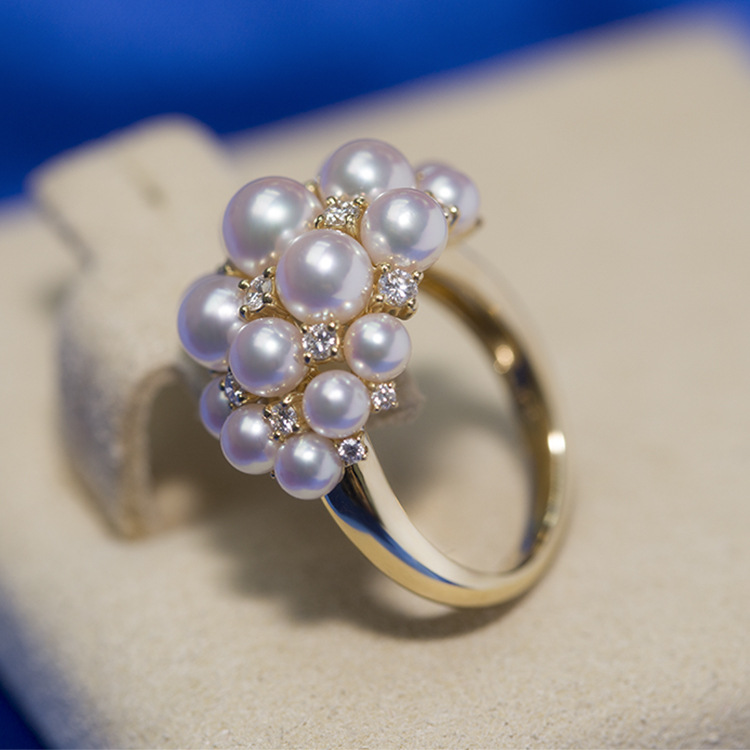 Women Pearl Jewelry Ring
