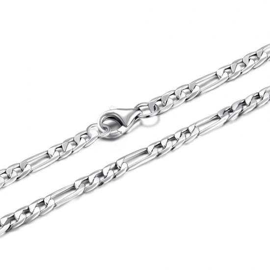 Sterling Silver Figaro Chains