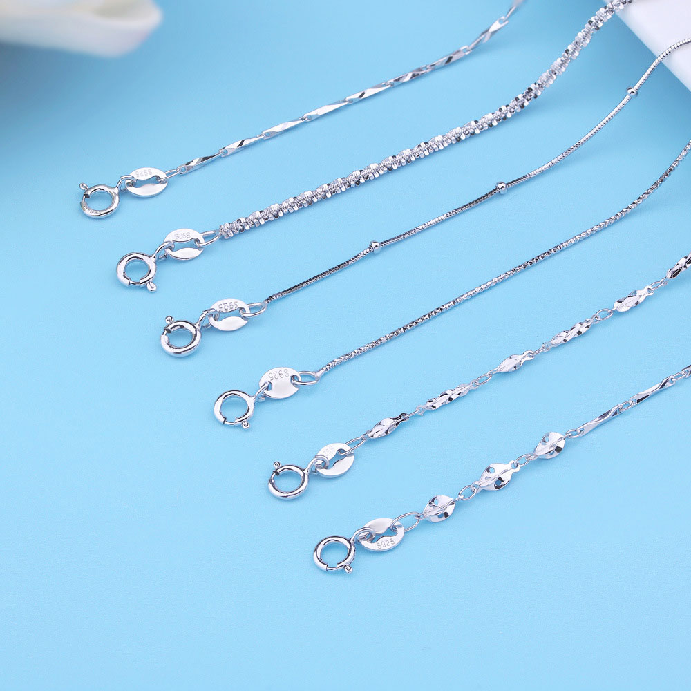 Sterling Silver Women Chain Links