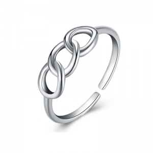 diseño de cadena de anillos ajustables