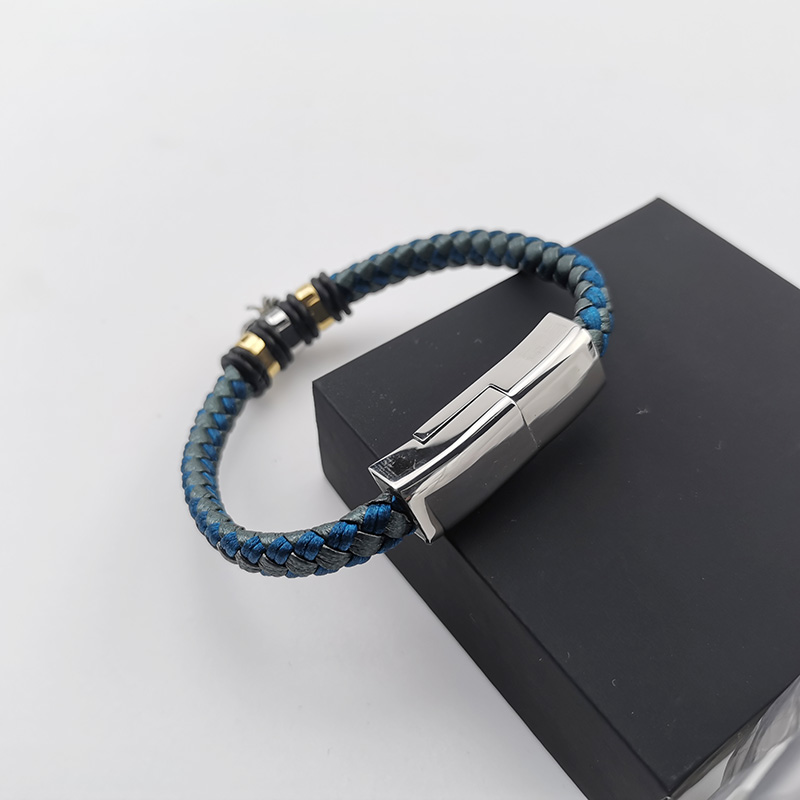 Stainless Steel Android Stealth Charging Bracelet
