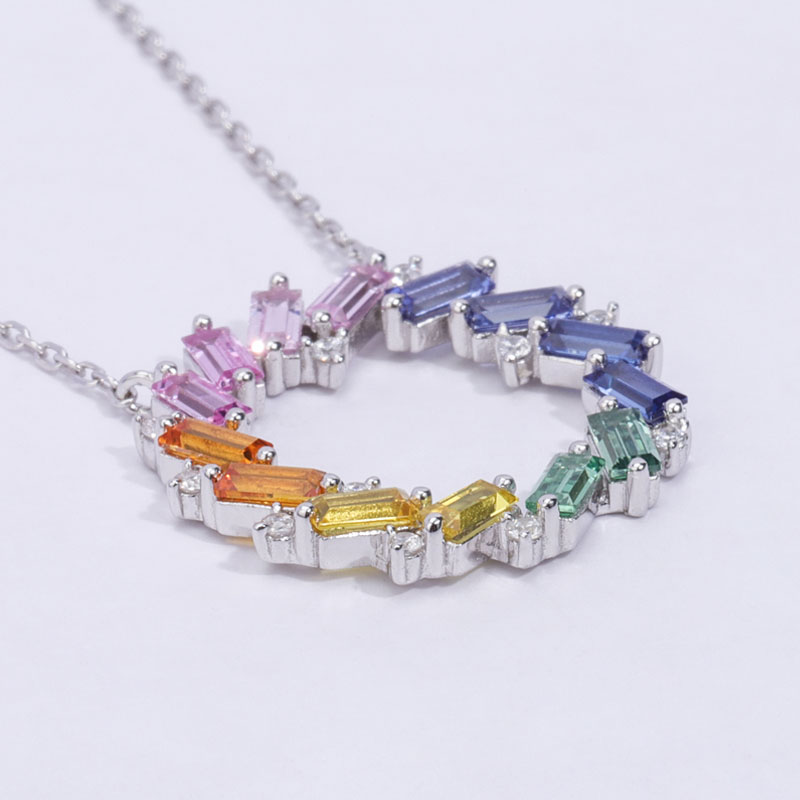 rainbow coloured jewellery