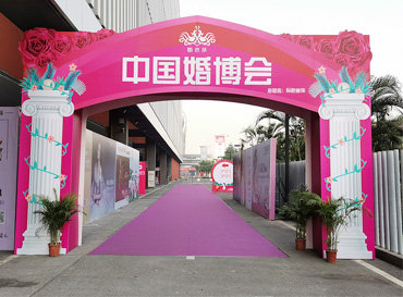 joacii expone en la expo de bodas de invierno de guangzhou