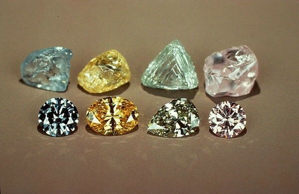 Color y grado del diamante